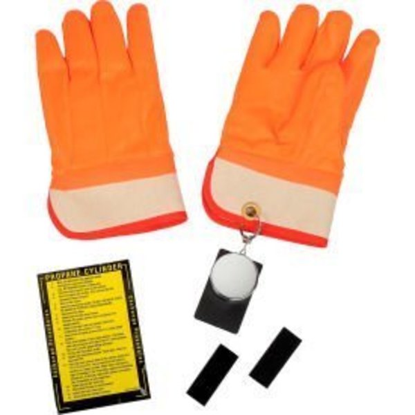 Ironguard Ideal Warehouse Forklift Propane Cylinder Handling Gloves - 70-1030 Retracto-Glove 70-1030